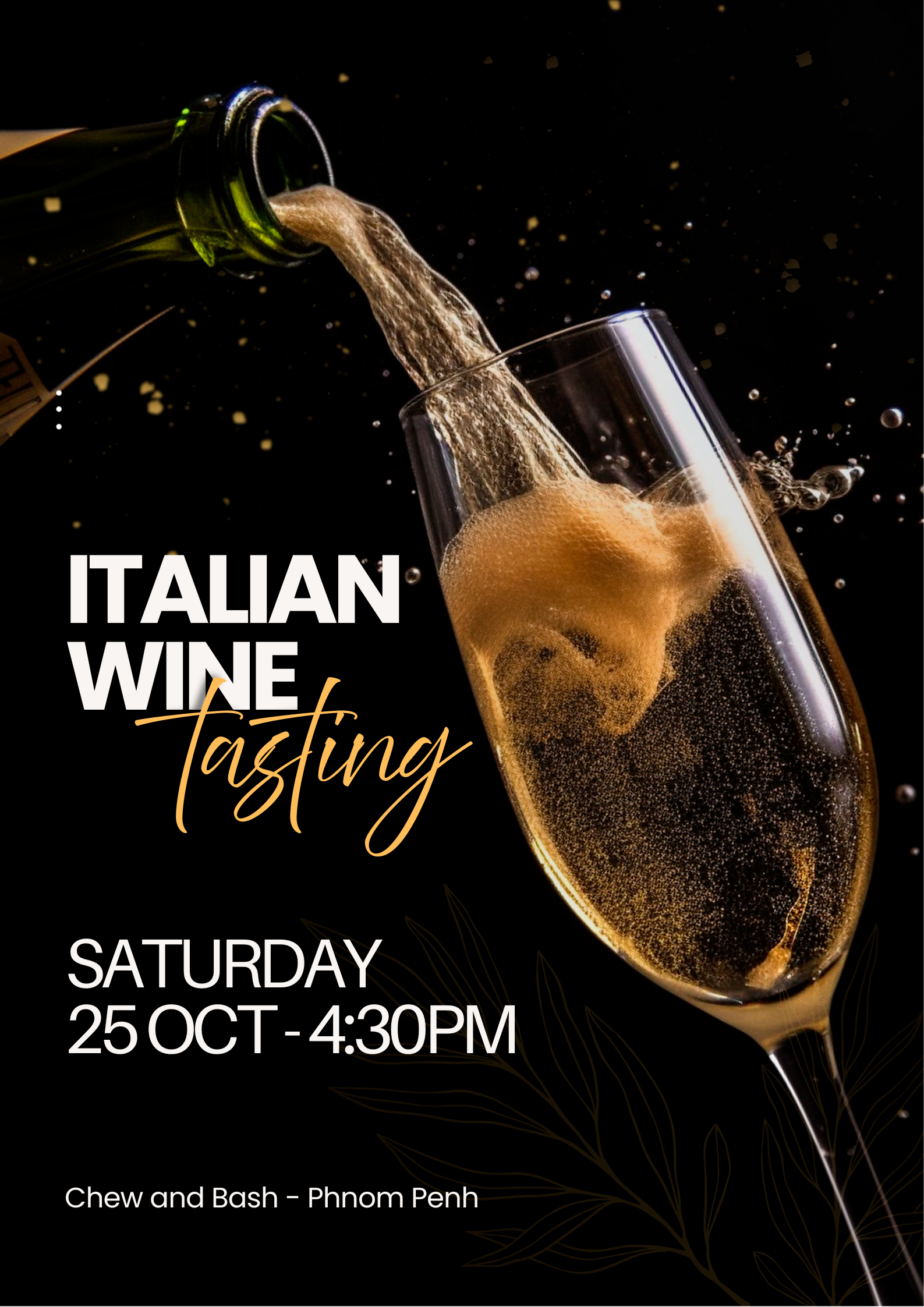 Italian Wine Tasting with Marielle poster