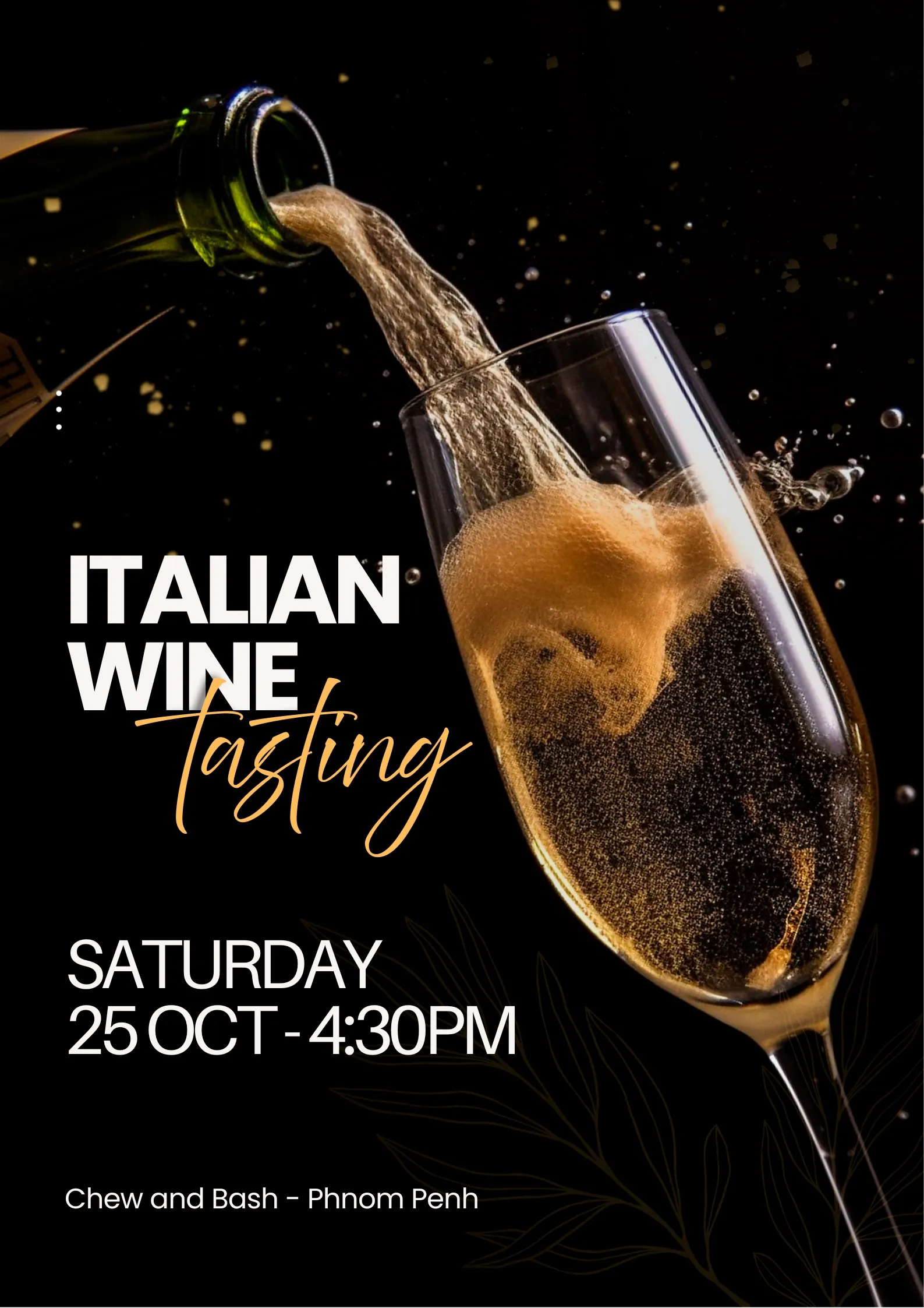 Italian Wine Tasting with Marielle poster