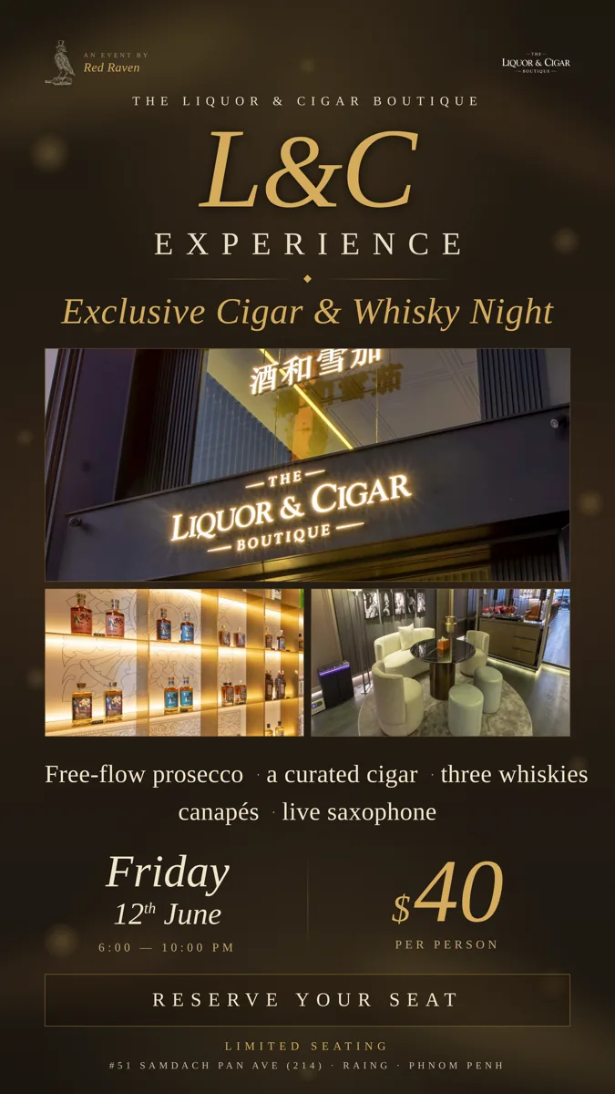 L&C Experience — Exclusive Cigar & Whisky Night poster