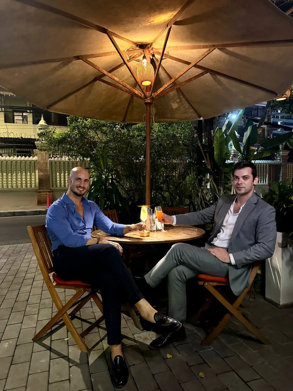 The Red Raven founders in Phnom Penh